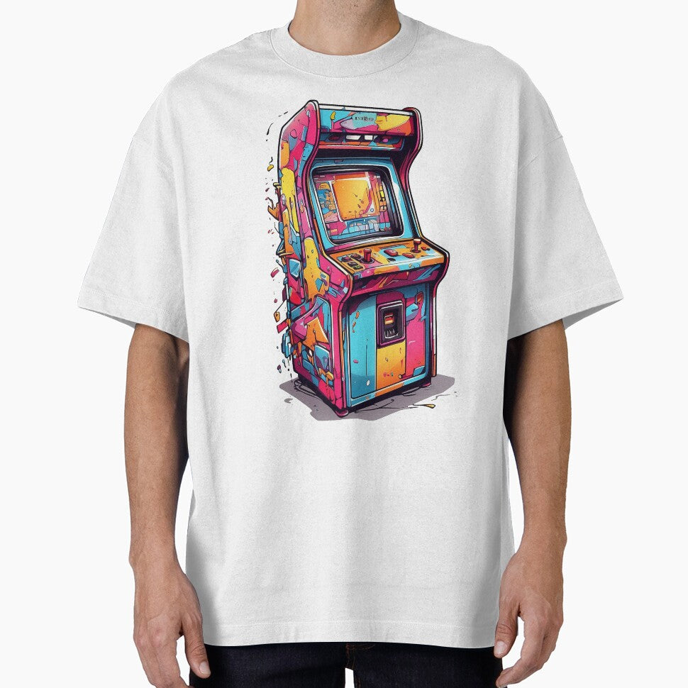 Arcade Machine Graffiti Artwork by Inished Productions