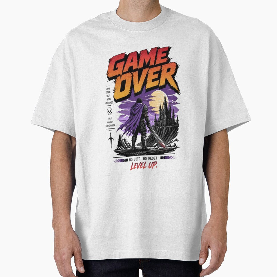 Retro Arcade Warrior Gamer Design by StreetWave01