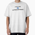 put the pro in procastinate by Pixie prints