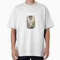Moonlit Balloon Dreams – A Surreal Street Where Hope Floats Beyond the Ruins Unisex Graphic T-Shirt by #kingMAMECRAFT