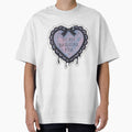 In My Bad Girl Era — Pastel Goth Black Lace Heart Quote Creepy Cute Art by Darkfully-Done