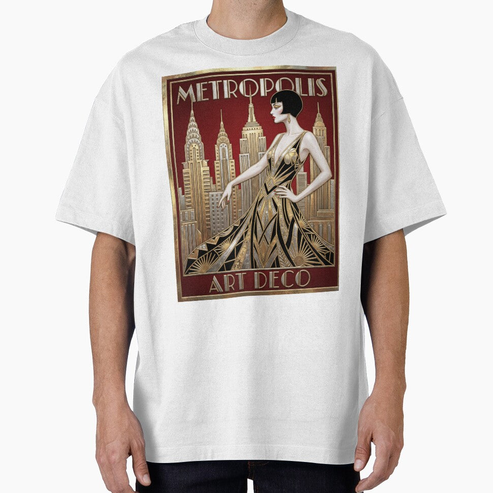 Metropolis Art Deco Poster by Andy Gambino Art