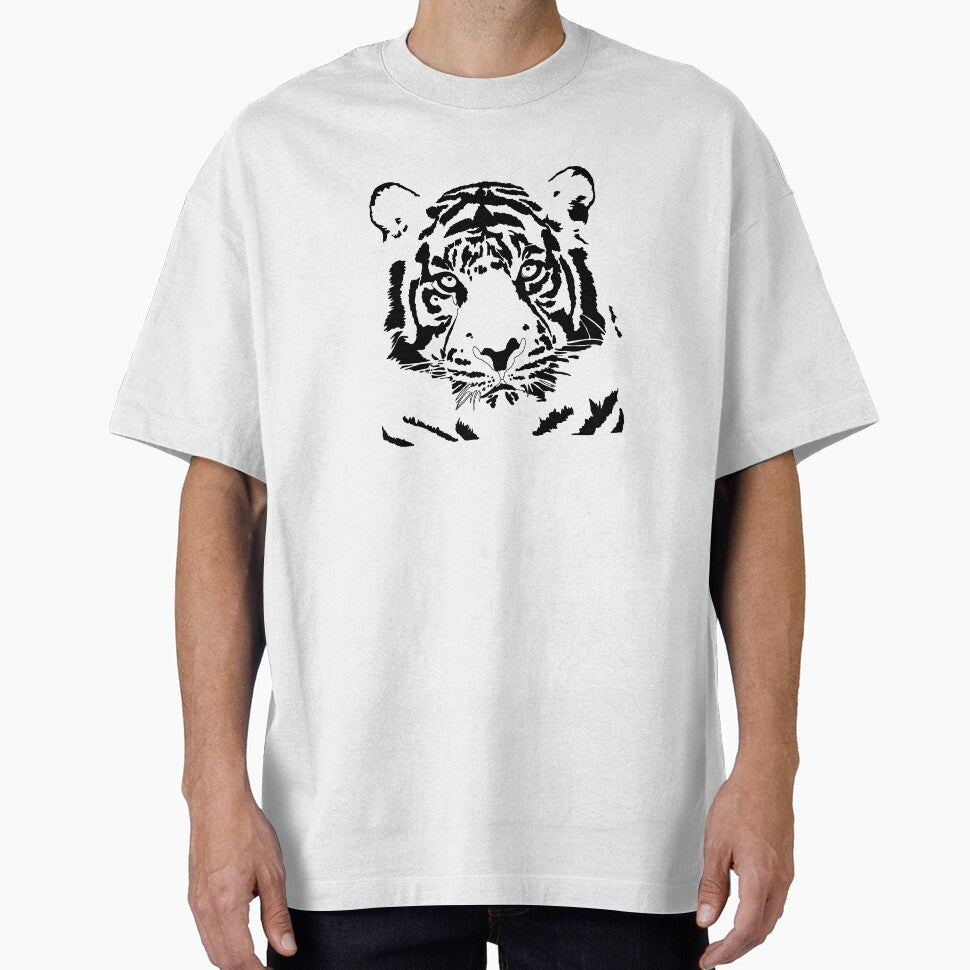 Tiger from the front by GENEST-V