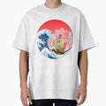Japanese Culture Wave Pirate King Humor Graphic by socialarmour
