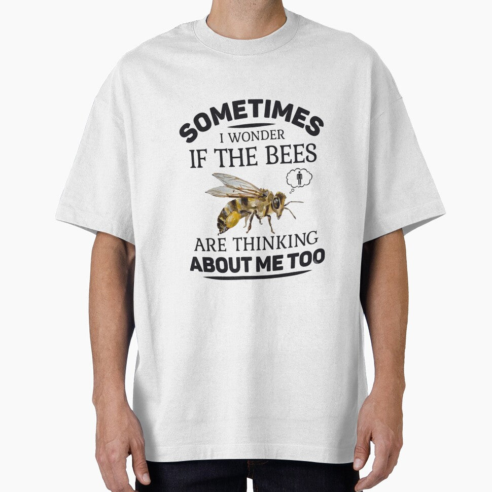 Thinking About Bees Funny Honeybee Meme by HBDStudio