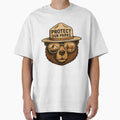Protect our national parks - resist smokey the bear Hands Off our public lands by SkeletonsDanger