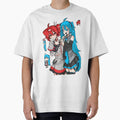 Kasane teto x miku by RadiantGraphics