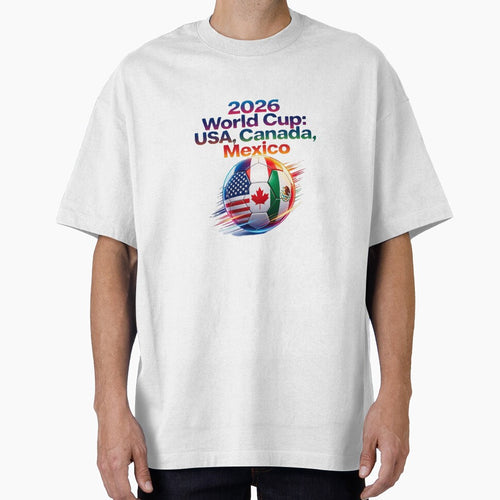 2026 World Cup USA, Canada & Mexico Soccer Fan Design by VladisWorld