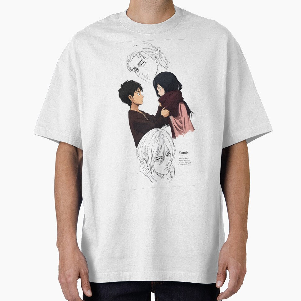 Eren & Mikasa | Eternal Bonds | Anime Inspired Wall Art & Poster by Day Dreamer