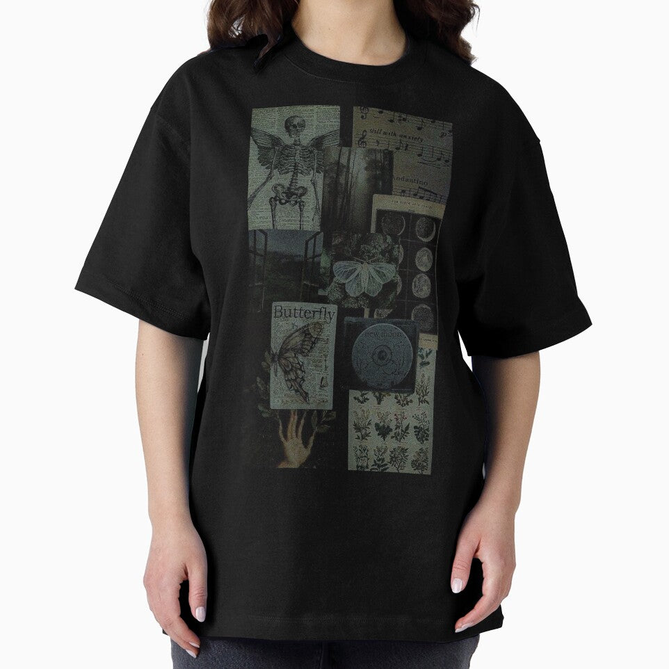 whimigoth grunge dark academia music floral aesthetic by BrontesWhimsyStore