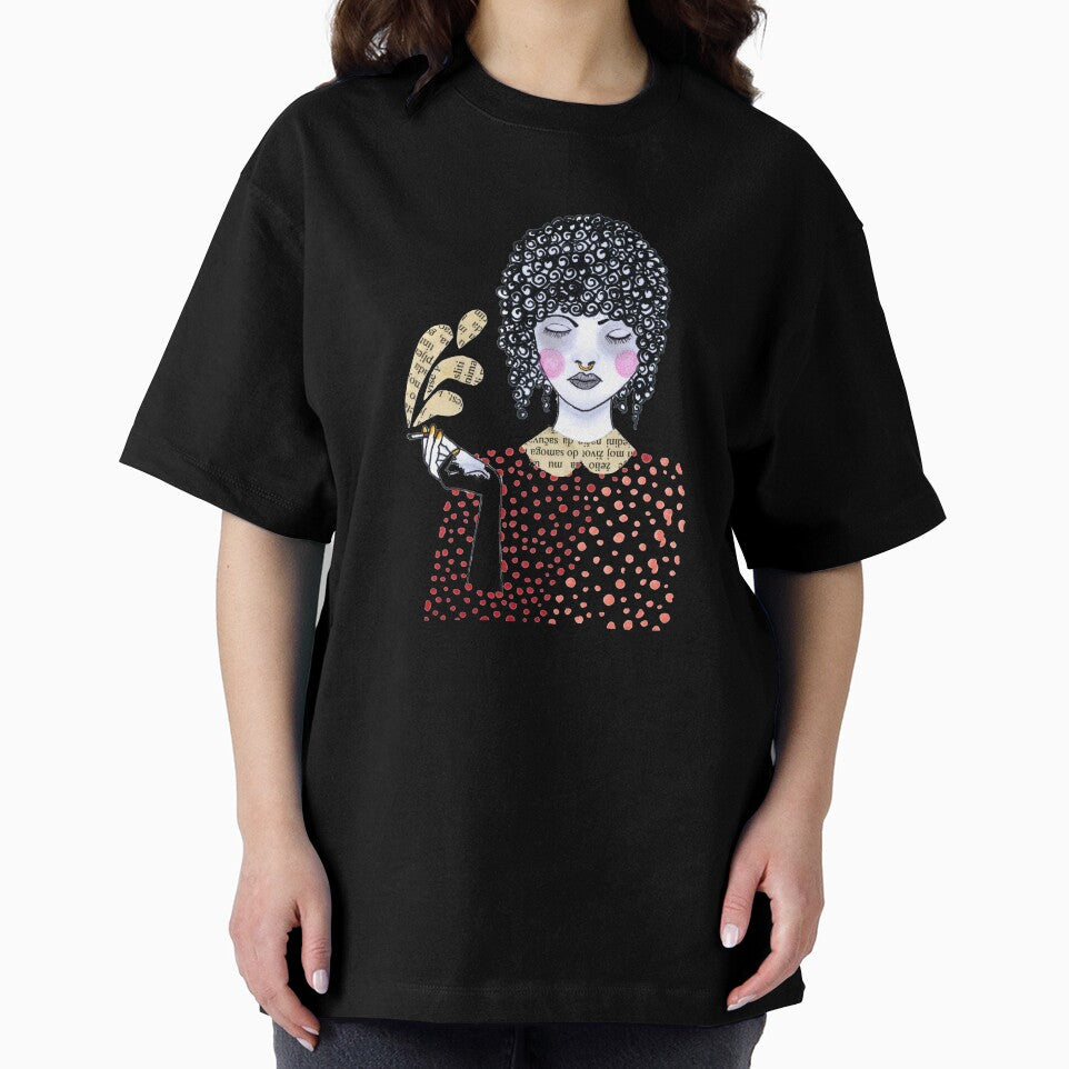 Red And Black Pop Art Woman Relaxation Design by HighArtDesigns
