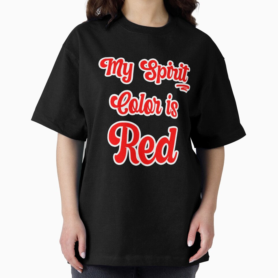 My Spirit Color is Red - Cool plain color spirit colours designed by ozcushions by ozcushions