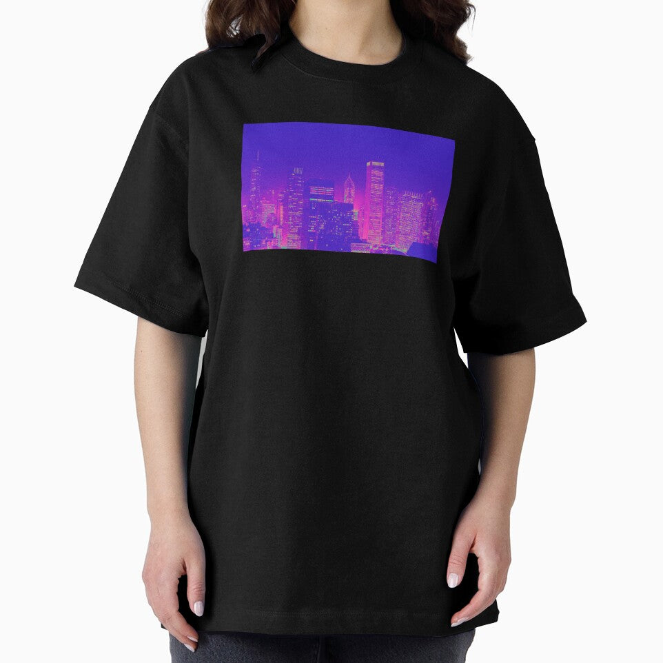 Vaporwave Cityscape by RavensNestTees