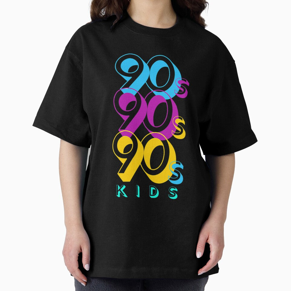 90S Kids Design In Vintage Hot Blue Purple Gold And Green by AmericaStroman