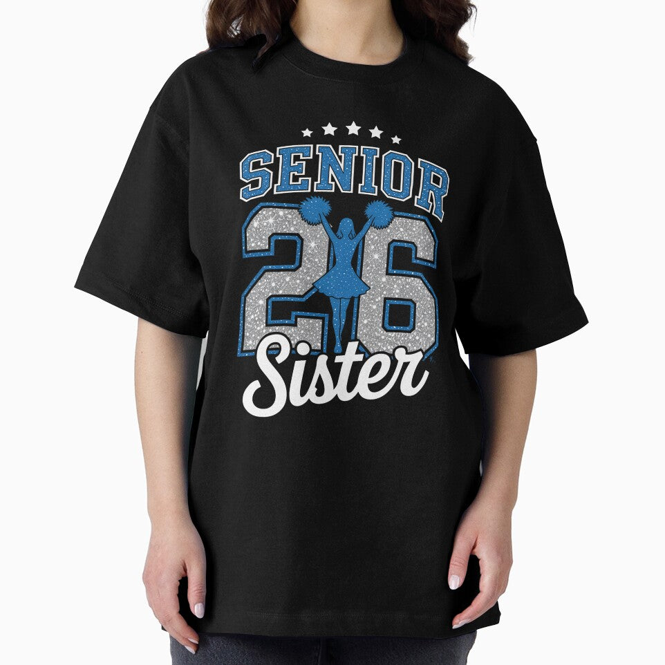 Proud Sister Senior  Cheer Leader 2026 Graduation by Rrettgison