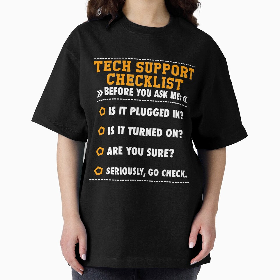 Tech Support Checklist Gift by MichaelZaloga
