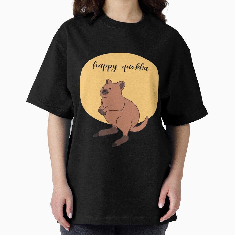 Happy quokka welcoming hug Sticker & t-shirts & hoodies by Aleekr1