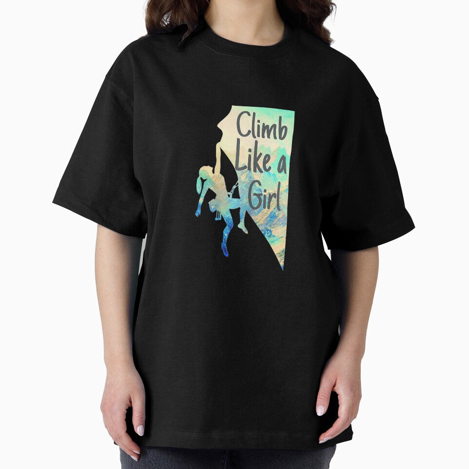 Rock Climbing Climb Like A Girl Rock Climbing Climber Mountain Bouldering Funny by Jutisi