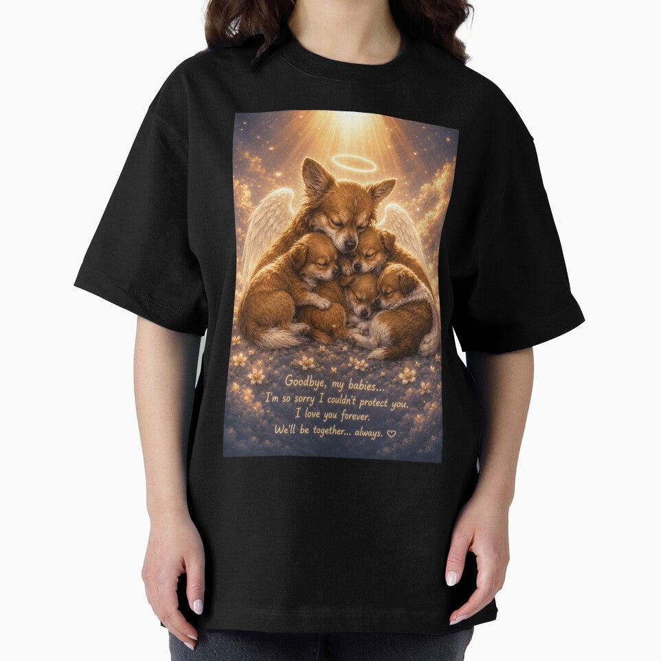 Justice for Wangwang “Goodbye My Babies” Angel Mother Dog Memorial Gift by CanvasFuse