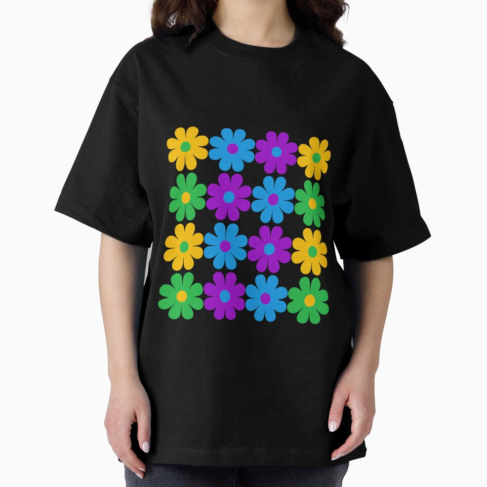 Celebrate Minds of All Kinds – Retro Floral Positivity - Mental Health Awareness - Non stimulating color palette by pixelated_echoes
