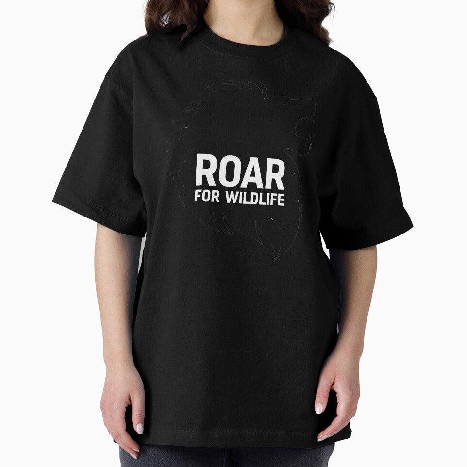 Roar for Wildlife Lion Art by Printiko
