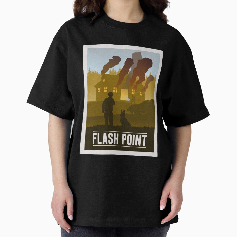 Flash Point - Board Games - Minimalist Travel Poster Style - Board Game Art by MeepleDesign