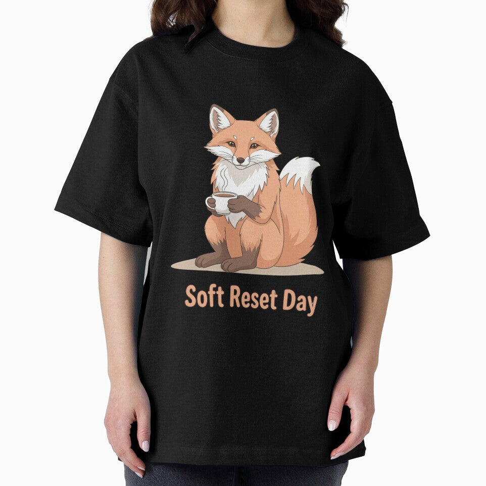 Pastel Fox Soft Reset Day Relaxing Meme Art by Moon's Arts
