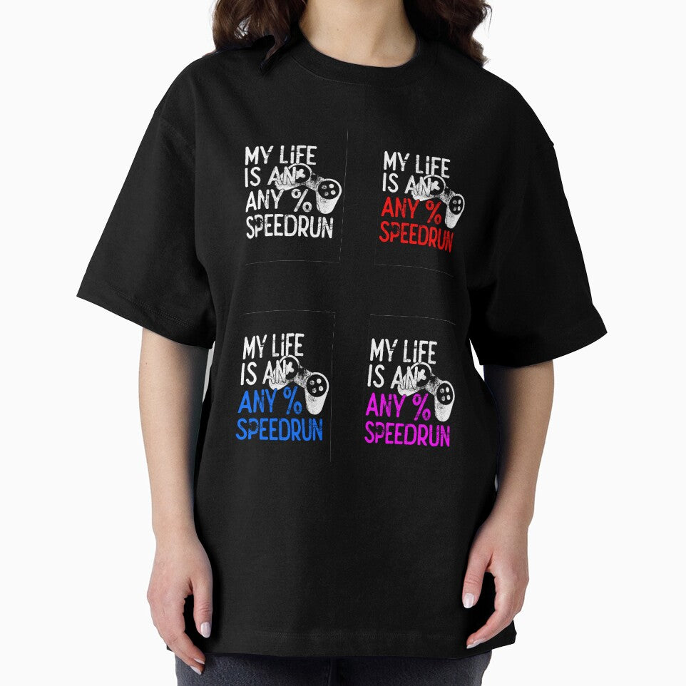 My Life is an Any% Speedrun,Sticker Pack by FNStuff