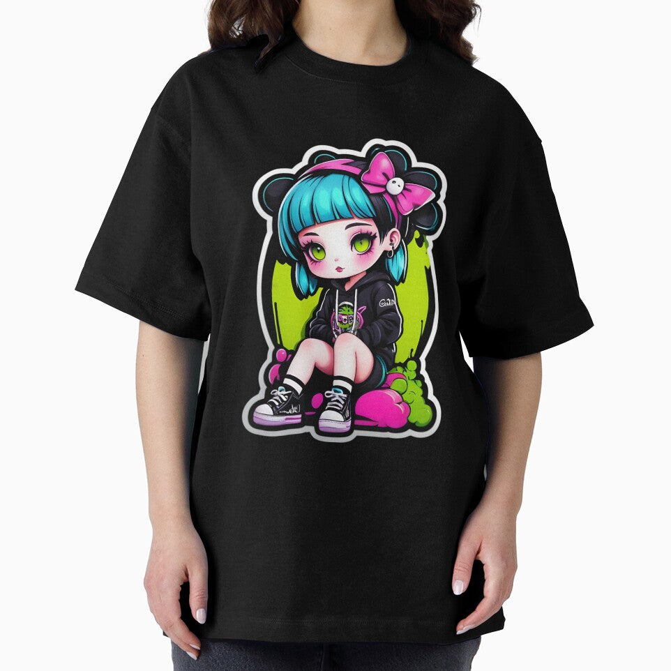 creepy goth girl by rajdigitalarts