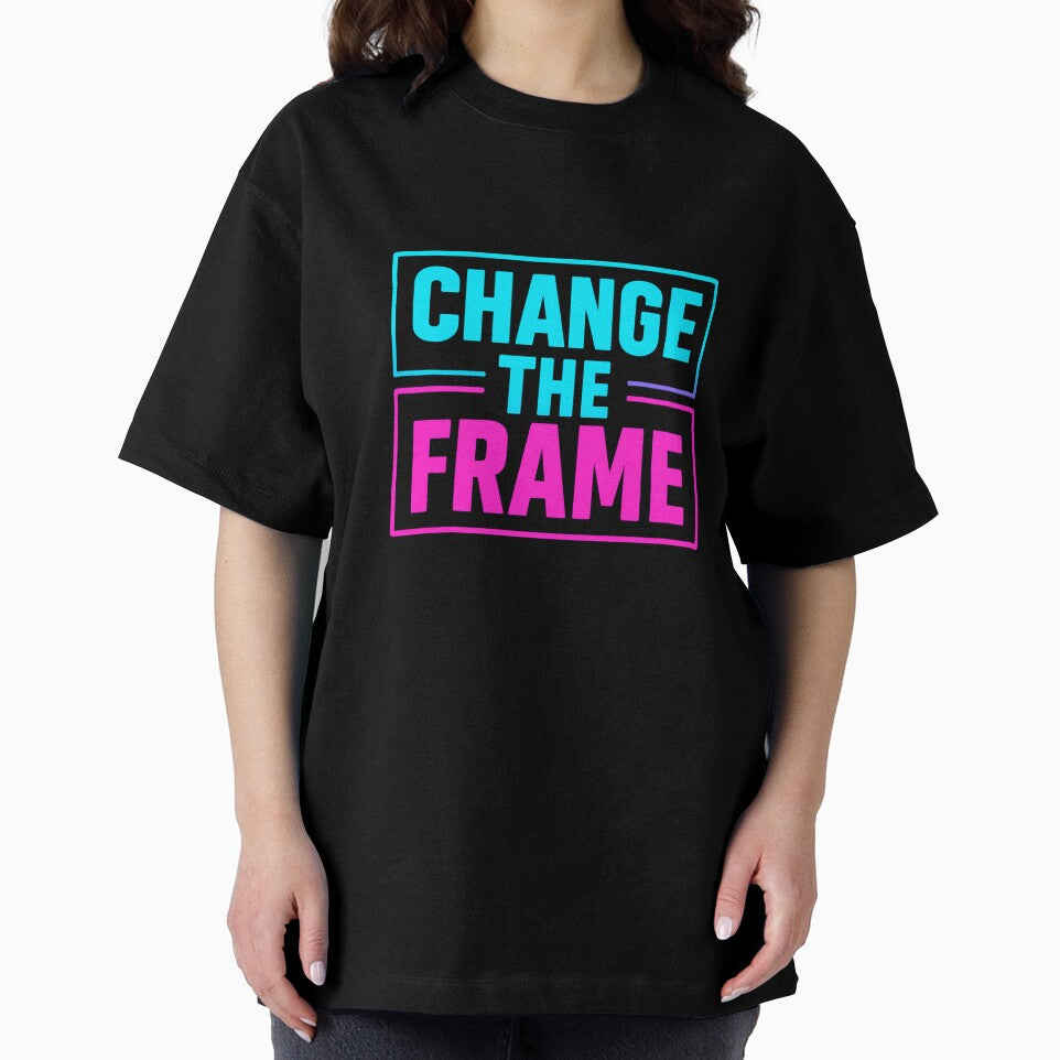 Change The Frame – Neon Motivational Typography by Softly Studio