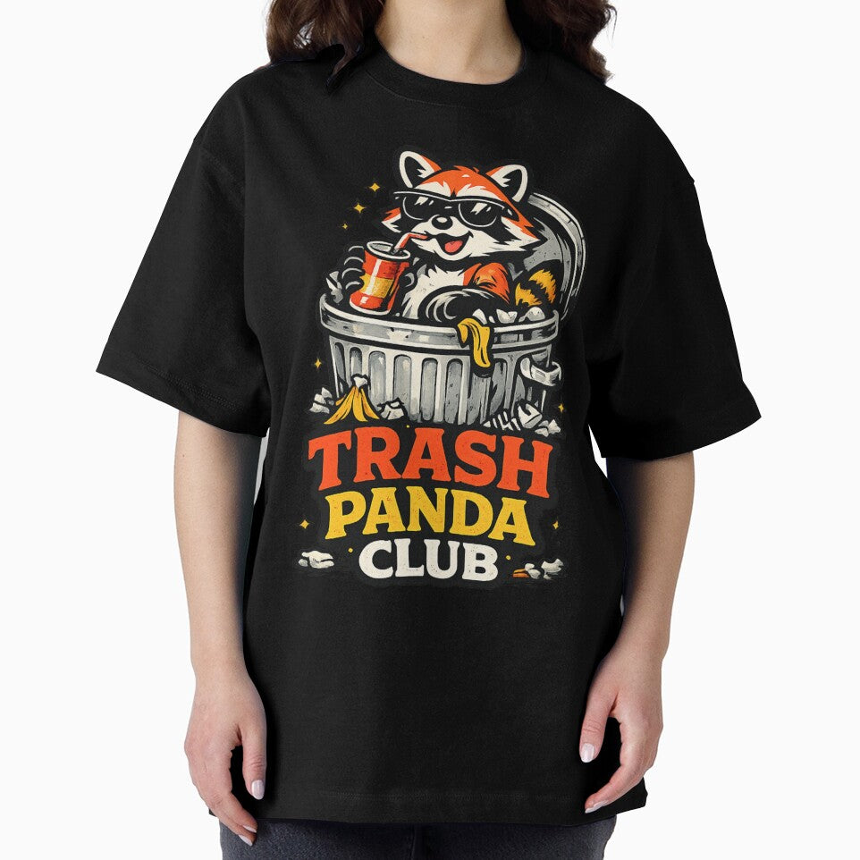 Trash Panda Club – Cool Raccoon Streetwear by ArtisticHeart21