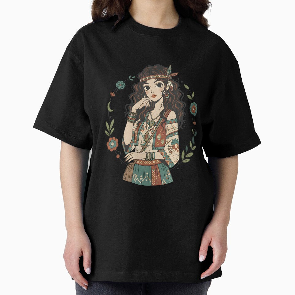 Bohemian Soul Aesthetic Anime Girl by Remy-Aura