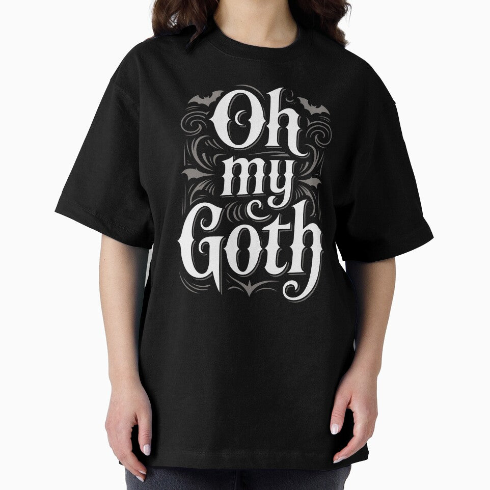 Oh My Goth Funny Goth Pun Gift for Gothic Lovers by Say It With Ink