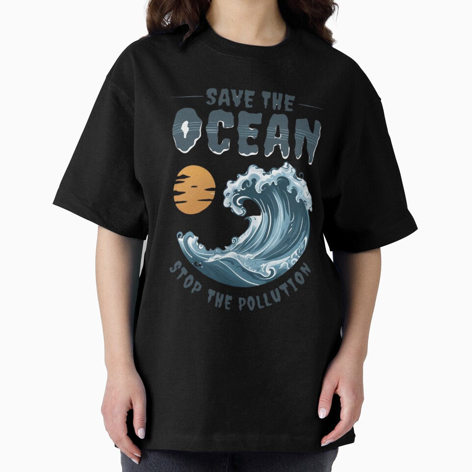 Activism-Inspired Ocean Conservation Illustration – Protect Marine Life & Save Our Seas by Colorful-Garden