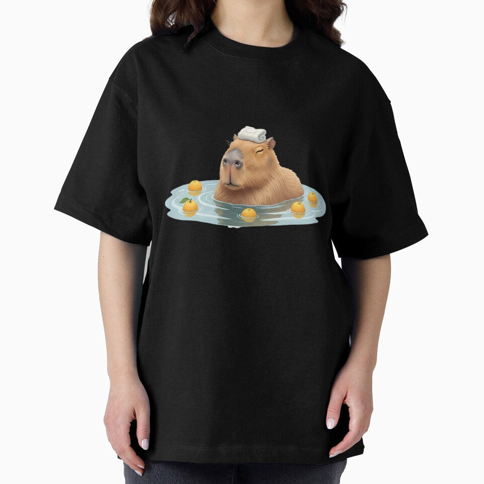 Capybara in Onsen - Relaxing Japanese Spa by uniqueworkz