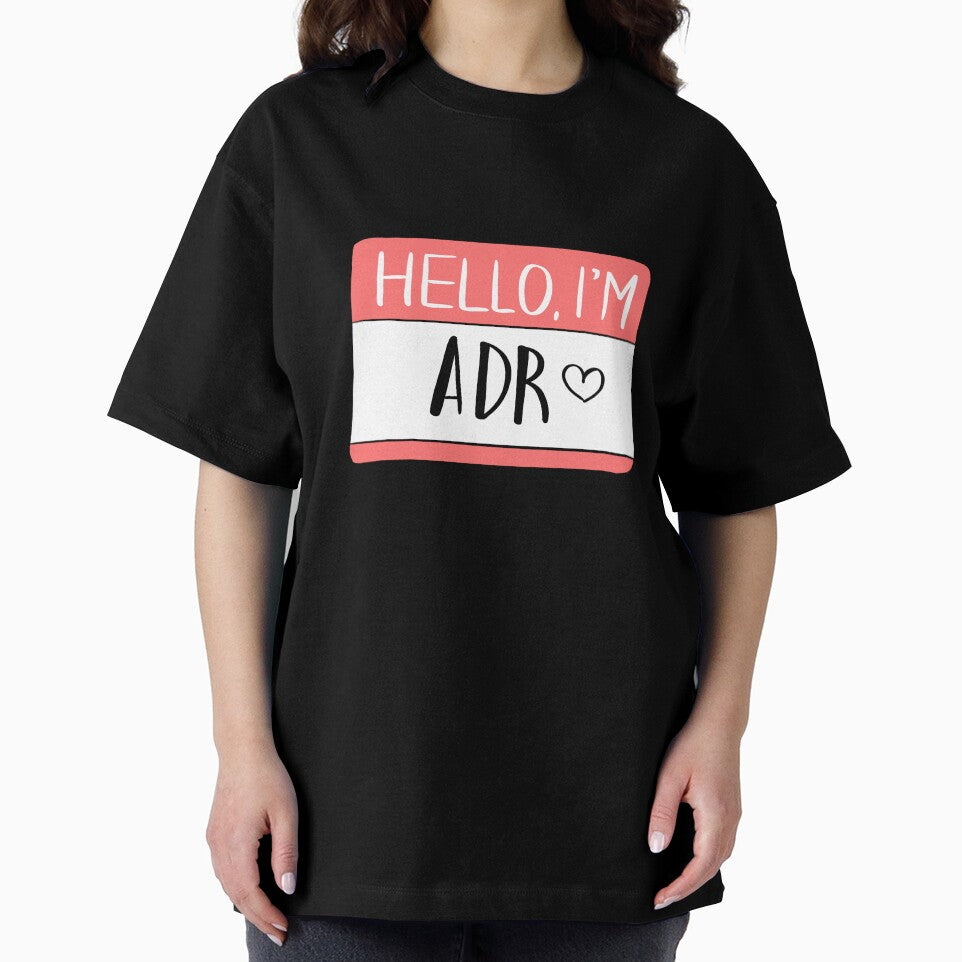 Hello I’m ADR Sticker – Funny Veterinary Medicine Humor Decal by backwoodsdsgn