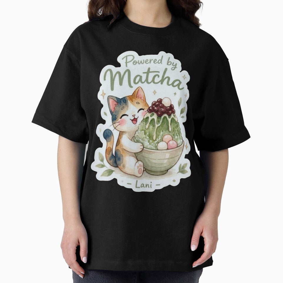 Lani Powered by Matcha Shave Ice Sticker ｜Powered by Aloha Collection by LaniDigitalNook