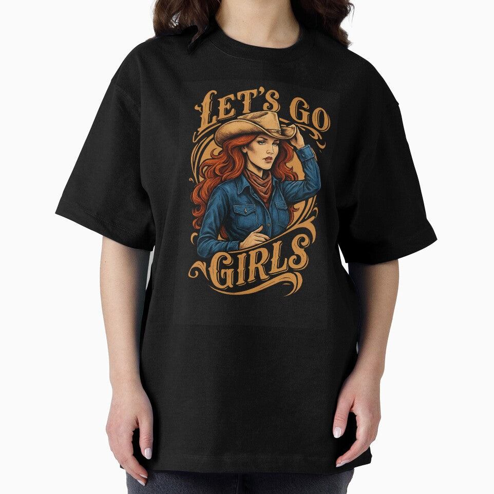 Let’s Go Girls – Western Cowgirl Art, Country Music Rodeo Poster by Bohospiritart