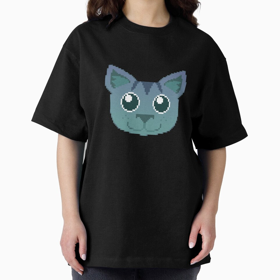 Pixel Art - Big Eyed Cat by Kaiko-Roku