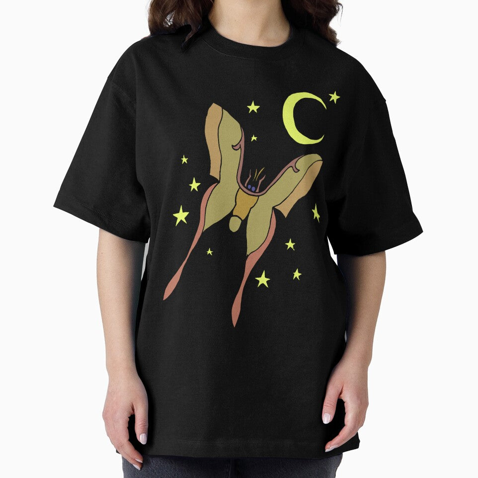 Pretty Butterfly / Chinese Moon Moth (Actias Ningpoana) Flying At Night (No Text) by Graograman