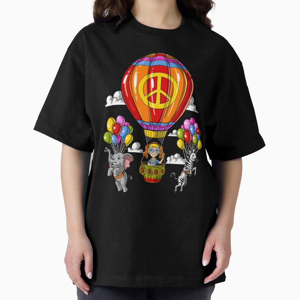 Hippie Hot Air Balloon by underheaven