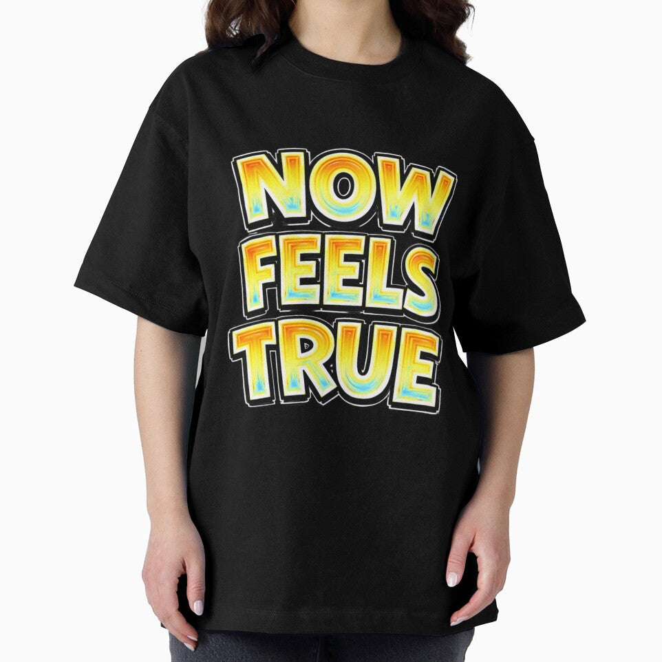NOW FEELS TRUE – hand drawn childlike typography by Mac Sketches