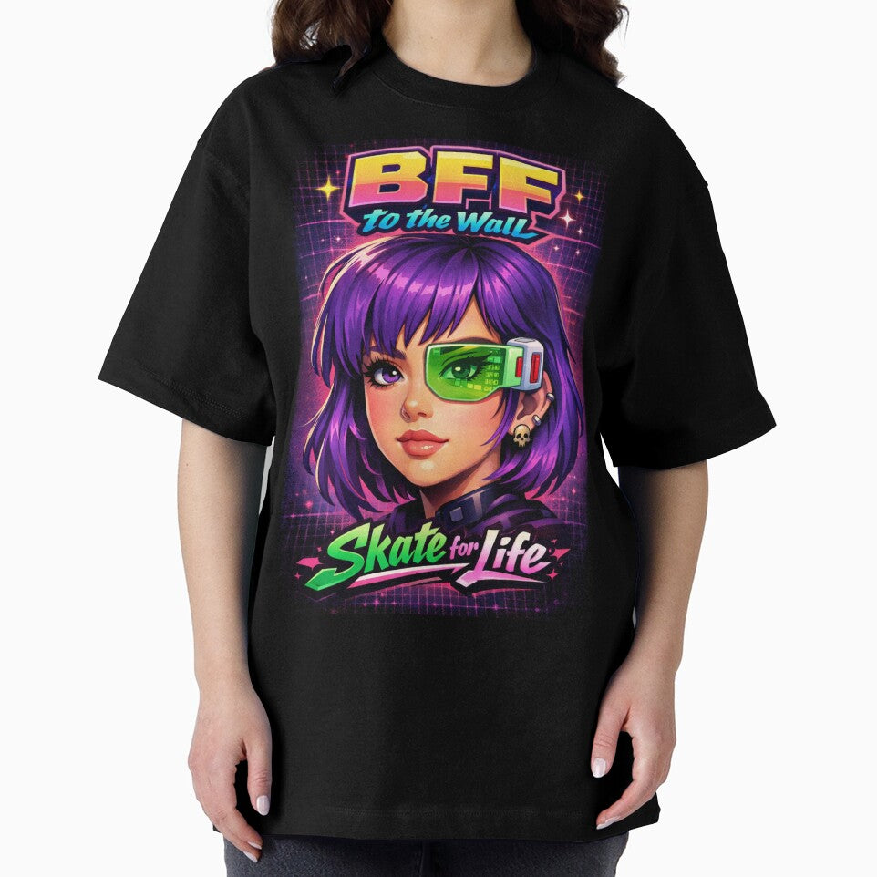 Radar Purple Hair. Retro Vision. Skate for Life. by Saturnspx