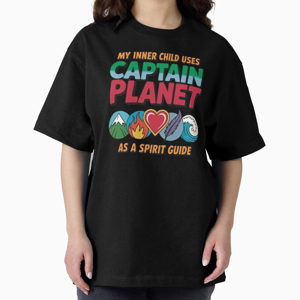 My Inner Child Uses Captain Planet As A Spirit Guide by CrypticHMystic