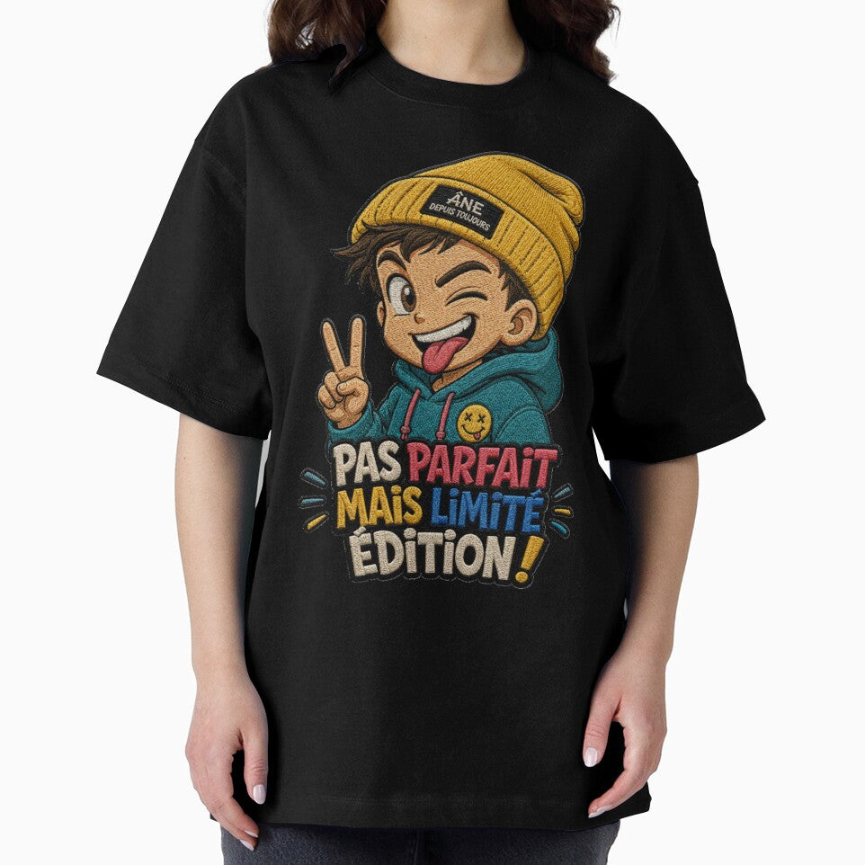 Funny Embroidered Streetwear Kid – Limited Edition Urban Patch Design by PLUSHIWORLDtm