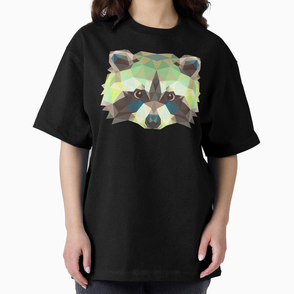 Raccoon Head Triangle by Fairyjam