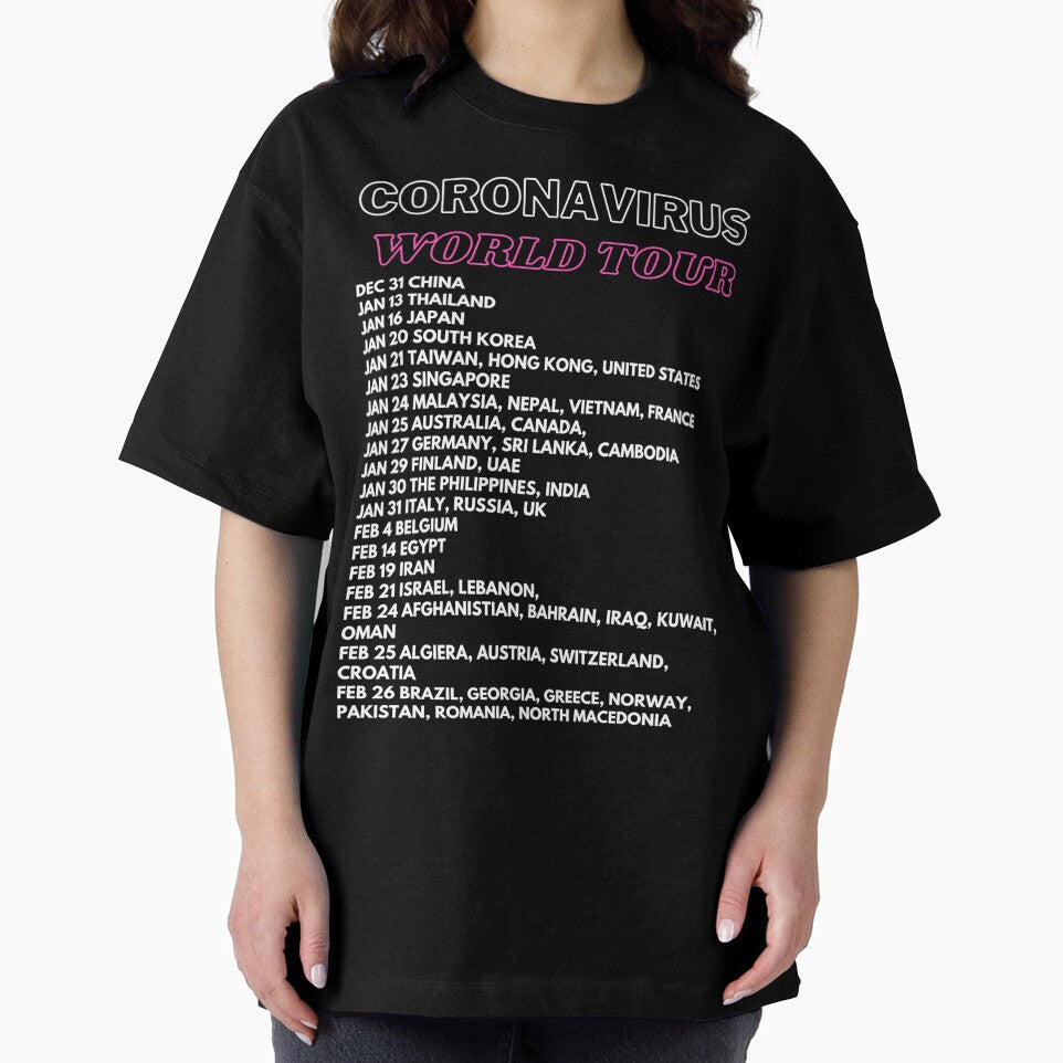 Coronavirus World Tour Jan to Feb by carlourful
