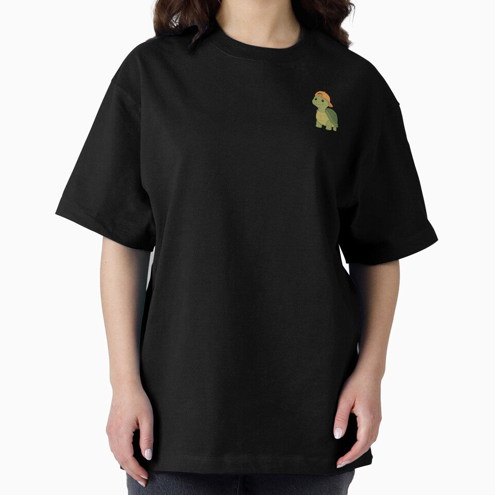 Cool turtle with Cap – Cute Aesthetic Streetwear Animal Meme Design by klebtgut