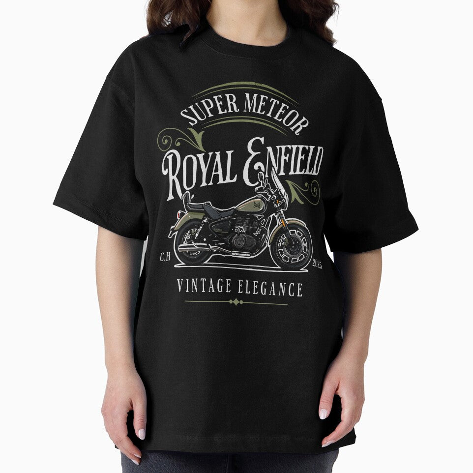 ROYAL ENFIELD SUPER METEOR vintage elegance by monsalve-autos