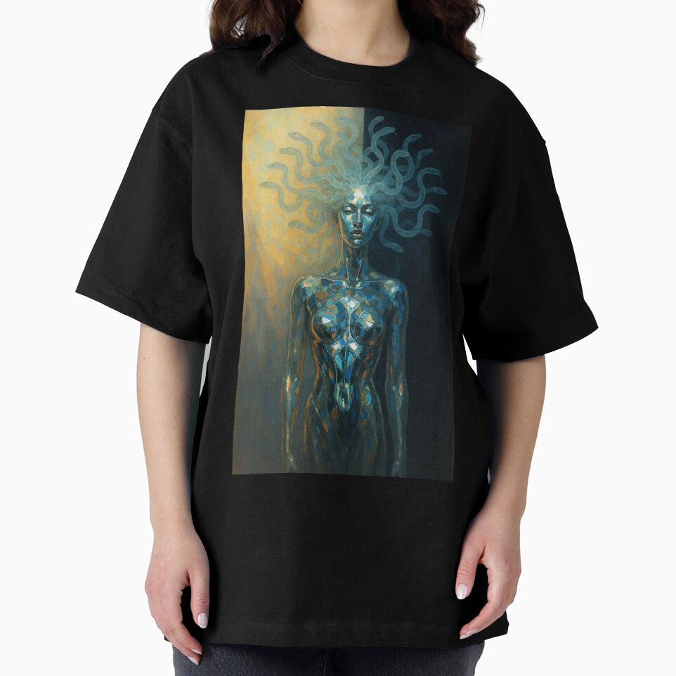 Mirrored Medusa: Goddess of Duality by AbstractAnom